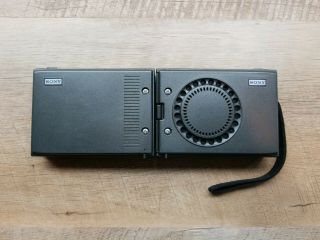 RARE Vintage Sony ICF - 7800W PSB/FM/AM Portable 3 Band Folding Radio 4