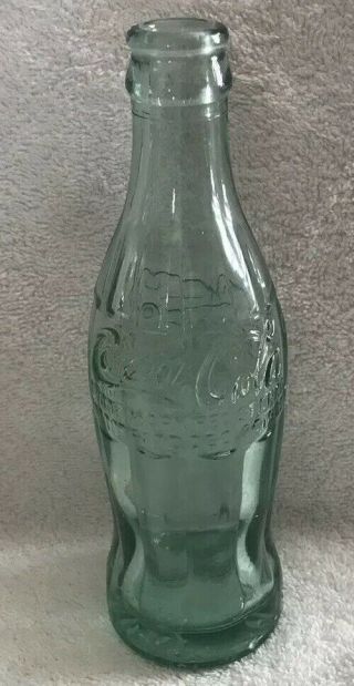 Rare Hawaii Coke Bottle - Kauai T.  H.  Christmas 1923