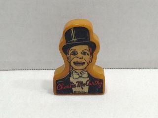 Charlie Mccarthy Vintage Mid Century Bakelite Pencil Sharpener