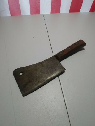 Antique Vintage Large F.  Dick No.  100 Meat Cleaver Made In Germany