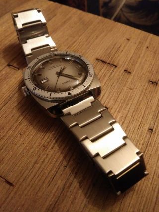 Vintage Rare 1975 Timex Automatic Men ' s Divers Watch 