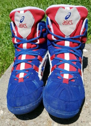 RARE Asics RWB International Lyte II Wrestling Shoes Size 12 3