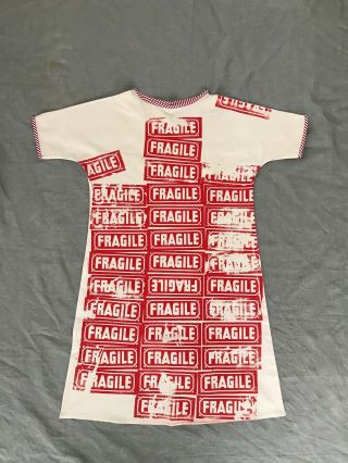 Vintage Andy Warhol - Fragile - Screen Print Dress