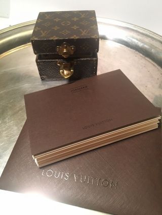 Louis Vuitton Ring Box Mini Trunk Extremely Rare High end Luxury Gift 9