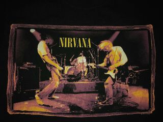 RARE 1996 Nirvana T - shirt,  From The Muddy Banks of The Wishkah 2