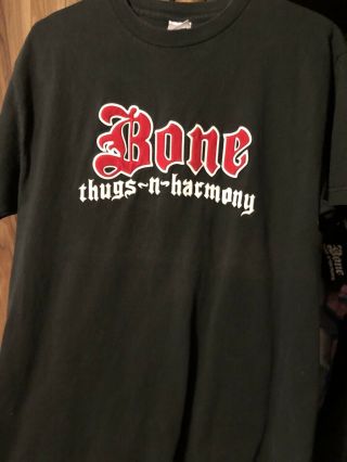 Vintage Bone Thugs N Harmony Thug Stories 2006 Tour T Shirt