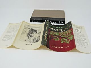 Vtg Book Club 1st Edition To Kill A Mockingbird Harper Lee with Capote photo 4