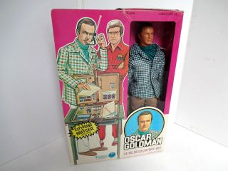 Vintage 1977 Six Million Dollar Man Oscar Goldman Nmib