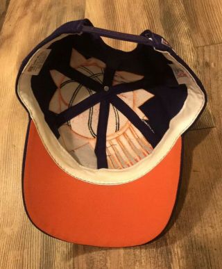 Phoenix Suns Vintage The Game Big Logo NBA Basketball Snapback Hat Cap OSFA RARE 8