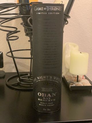 Oban Ultra - Rare Game Of Thrones Special Edition Bottle. ,