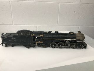 Rare Custom?/all Nation/locomotive O Scale 2 Rail Brass Cab Diecast Boiler 81