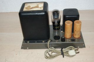 Vintage Heathkit Model Wa - 1 Tube Amplifier Power Supply