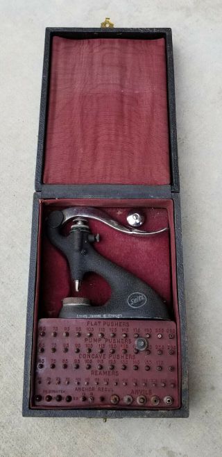 Vintage Seitz Friction Jewel Set Setting Tool W/ Box – Watchmakers Estate