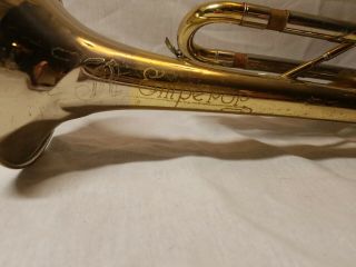 Vintage F.  A.  Reynolds Medalist Trumpet with Case - vincent bach mouthpiece 2