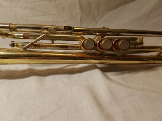 Vintage F.  A.  Reynolds Medalist Trumpet with Case - vincent bach mouthpiece 3