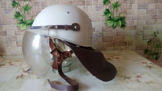 Vintage fire helmet USSR 1978 Soviet Russian FIGHTER FIREMAN 2