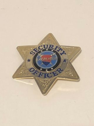 Vintage Excalibur Casino Novelty Obsolete Badge
