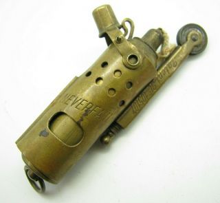 Neverfail Vintage Trench Pocket Lighter Austria Wwii 105107 - Patent Imco Antique