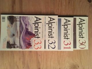 Alpinist Magazines,  31 Issues.  Extremely Rare Issue 0 - 33 (minus issues 11,  12) 9