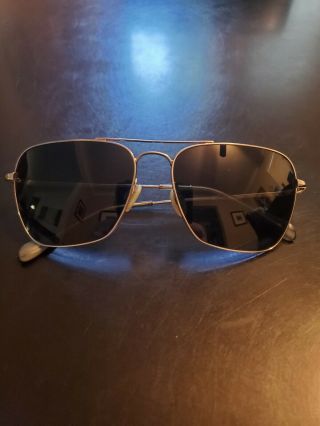 Oliver Peoples Sunglasses - Patten - Silver - Vfx Lenses - Vintage