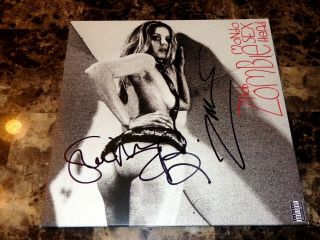 Rob Zombie & Sheri Moon Zombie Rare Signed Vinyl Lp Record Mondo Sex Head,