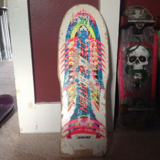 Vintage Santa Cruz Skateboard Deck Special Edition