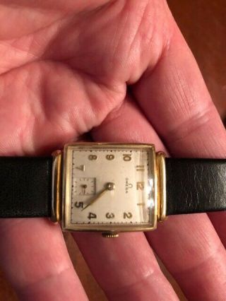 Vintage Omega Watch - Square Vintage Omega Watch,  Self Winding.