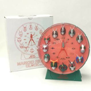 Rare Kamen Rider Masked Rider Alarm Clock 40th Anniversary