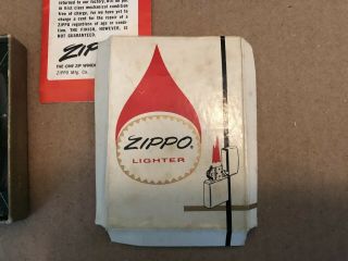 Vtg Nos Box Never Fired Zippo Lighter 1960’s XVI U.  S.  Army Corps Vietnam 2
