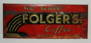 Old Antique Vintage 1930s Folger 