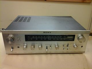 Vintage Sony Am/fm Stereo Receiver Model Str - 6050