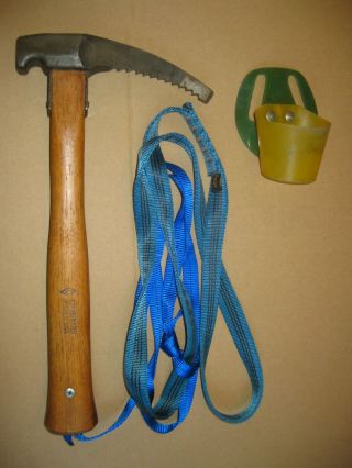 Vintage Chouinard Alpine Hammer With Dolt (equipment) Holster