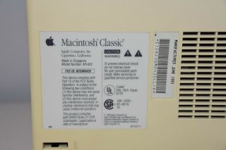 Vintage Apple Macintosh Mac Computer Model M1420 With Keyboard and Mouse 8