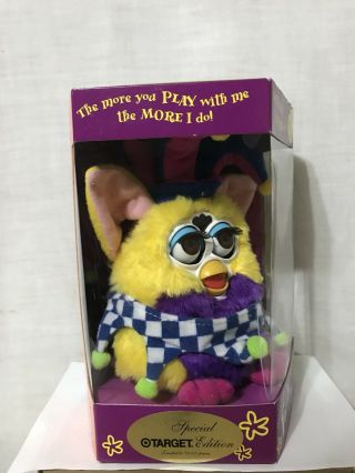 Vintage Furby Special Target Limited Edition 70 - 899 Nib Jester