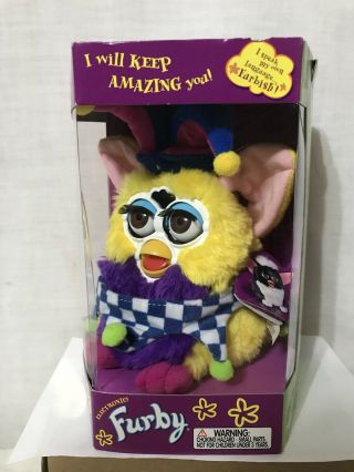 Vintage Furby Special Target Limited Edition 70 - 899 NIB Jester 2