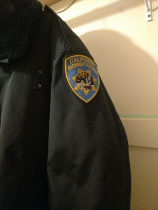 Authentic Vintage California Highway Patrol CHP Uniform Cold weather jacket. 2