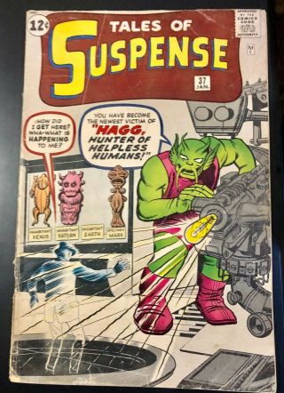 Tales Of Suspense (1st Series) 37 Silver Age Vintage Marvel Comic