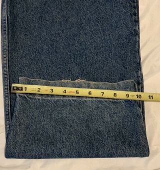 Vintage JNCO Intersection Jeans Size 36 x 34 Blue Denim Skater Wear Wide Baggy 7