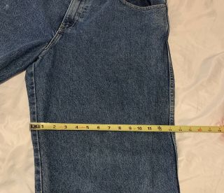 Vintage JNCO Intersection Jeans Size 36 x 34 Blue Denim Skater Wear Wide Baggy 8