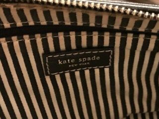 KATE SPADE York Black Leather Bag Vintage 3