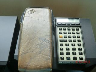 Vintage Hp - 41cv Programmable Calculator W/case,  X - Functs & Xmem Mdls