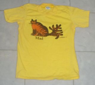 Vintage 1975 B Kliban MAD CRAZY SHIRTS Hawaii T Shirt - S 2