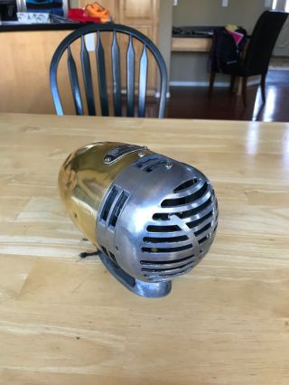 Vintage Federal Electric Co.  Bullet Siren Police Fire Jeep " V " Grill Loud