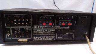 Vintage AIWA AA - 8100 Amp Amplifier Hi Fi Old Look Bluetooth Japan Knobs Silver 6