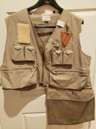 Vintage Fly Fishing Vest - Abercrombie & Fitch Safari