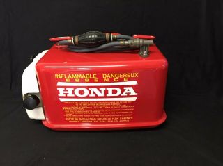 Honda Outboard Motor Fuel Tank,  Vintage W/tool Kit