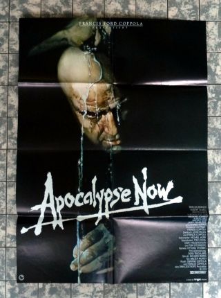 Apocalypse Now Orig.  German 1 - Sheet Filmposter Style C Brando ´79 Very Rare Peak