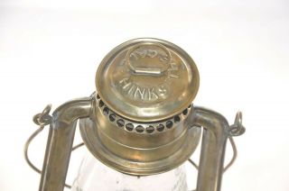 Vintage Hinks 4400 Brass Handcrafted Kerosene Cale Lamp / Lantern,  Birmingham 5