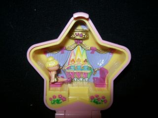 EUC 100 Complete Vintage Polly Pocket Tiny Ballerina Ring and Ring Case 1992 8