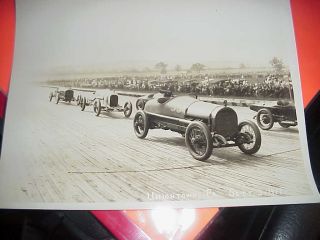 Vintage Race Car Photo 1917 Start Of Race Union Town Pa Sep 3 1917 8 X 10 1